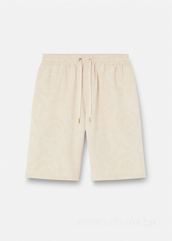 Barocco Silhouette青年布短裤