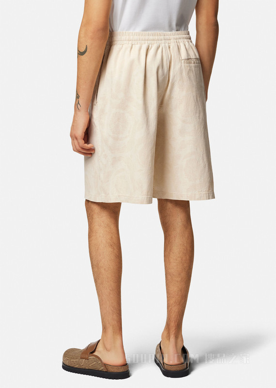 Barocco Silhouette青年布短裤