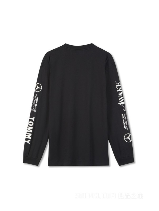 MBxAWAKE 23新款男女美式纯棉刺绣宽松版长袖T恤MW0MW32547