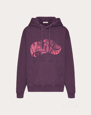 VALENTINO SURF印花棉质卫衣