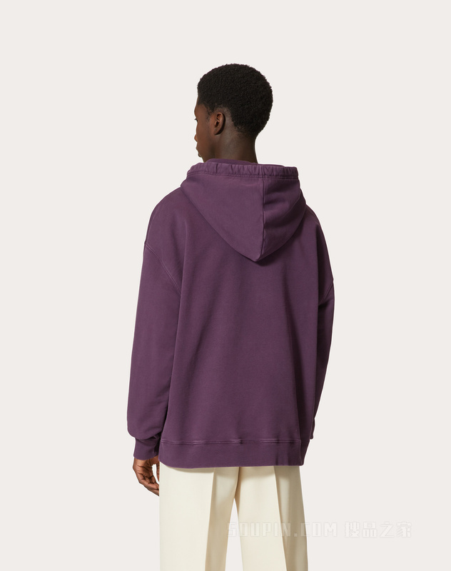 VALENTINO SURF印花棉质卫衣