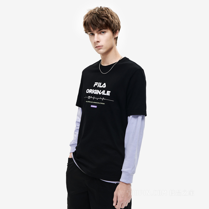 男子时尚休闲短袖T裇