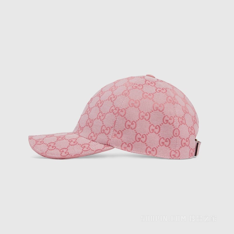 GG帆布棒球帽 粉色