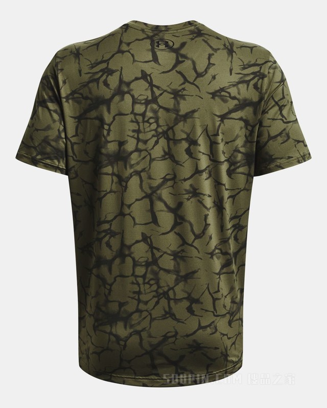 男士UA RUSH印花短袖T恤