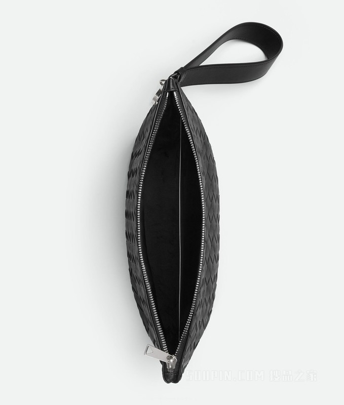 Intrecciato编织腕带旅行包