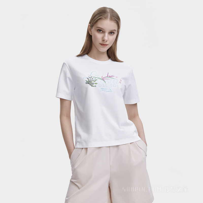 女子时尚休闲短袖T裇