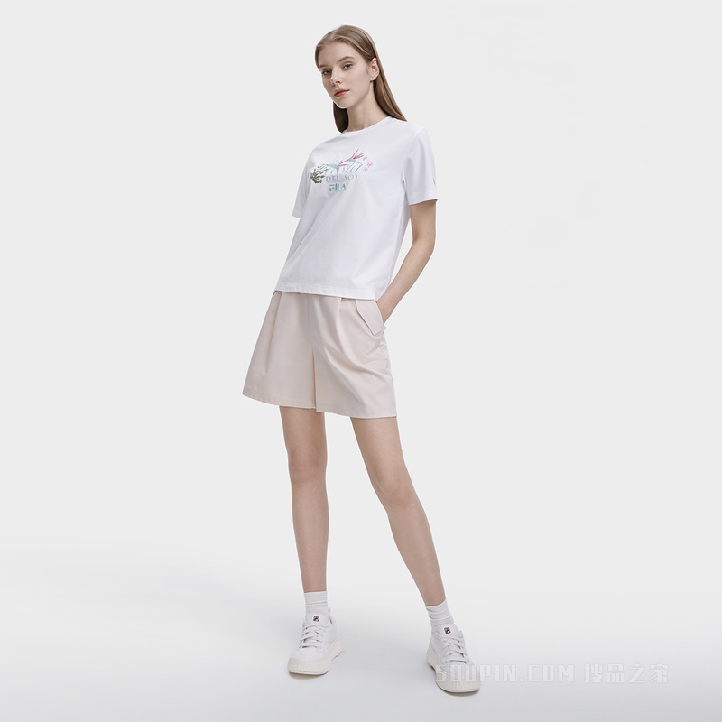 女子时尚休闲短袖T裇