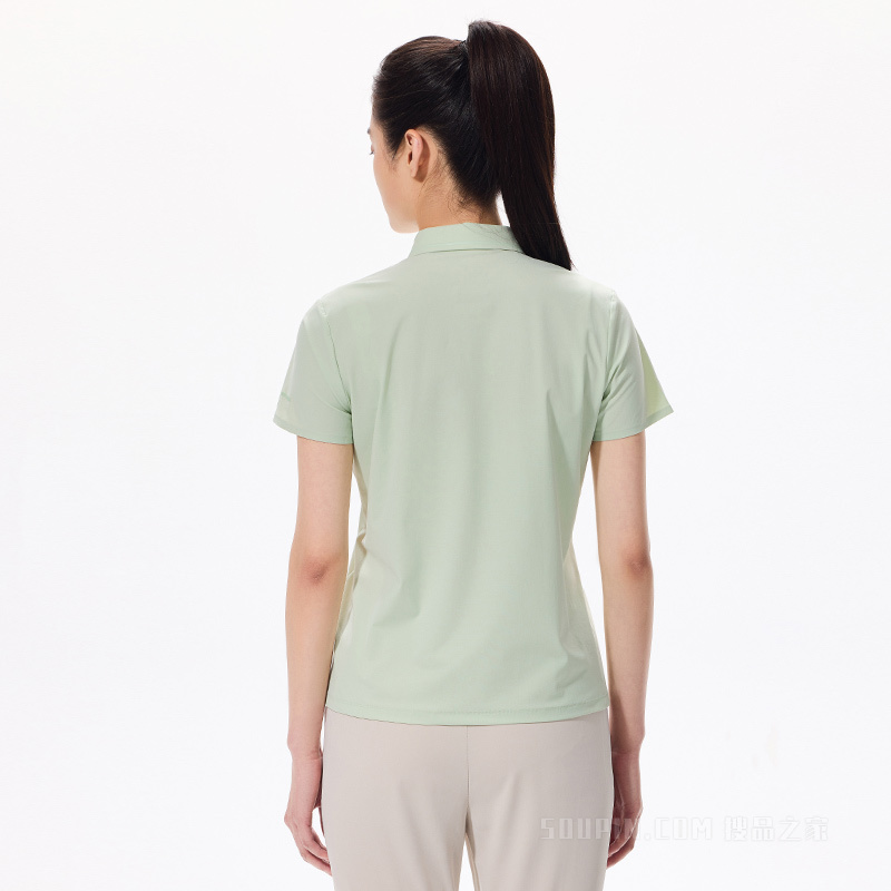 【安踏冠军全天候系列】安踏冰肤科技女子短袖POLO衫