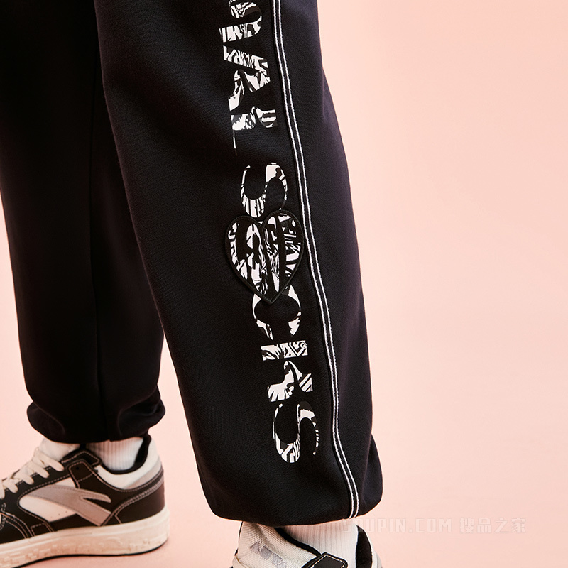 安踏舞蹈系列女子针织运动长裤