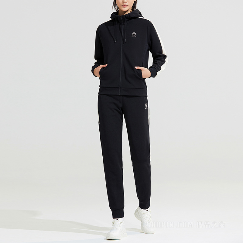 安踏综训系列女针织运动套装