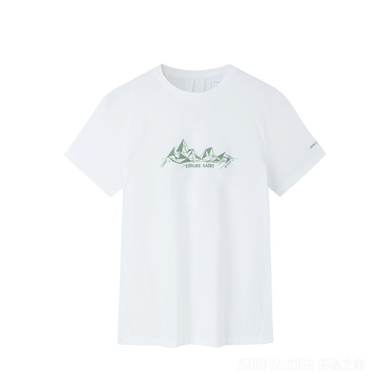 【安踏冠军户外系列】安踏女子短袖针织T恤衫