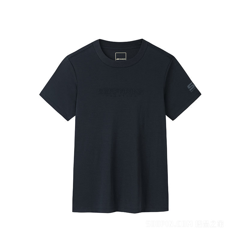 【安踏冠军运动文化系列】安踏女子短袖针织T恤衫