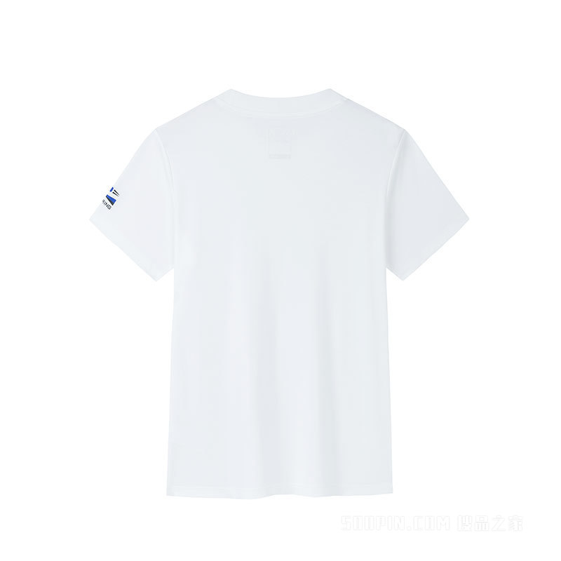【安踏冠军运动文化系列】安踏女子短袖针织T恤衫