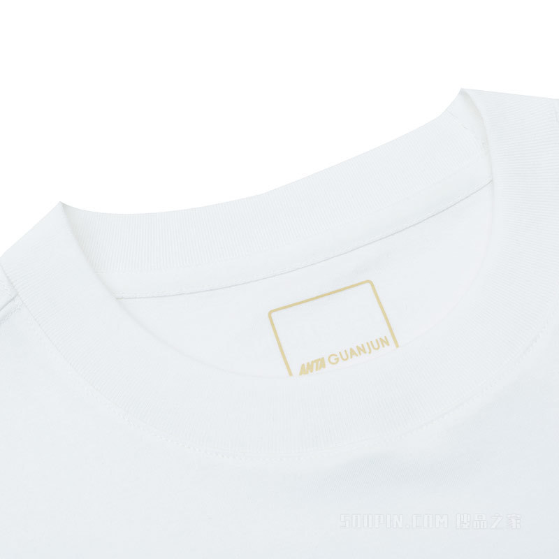 【安踏冠军运动文化系列】安踏女子短袖针织T恤衫