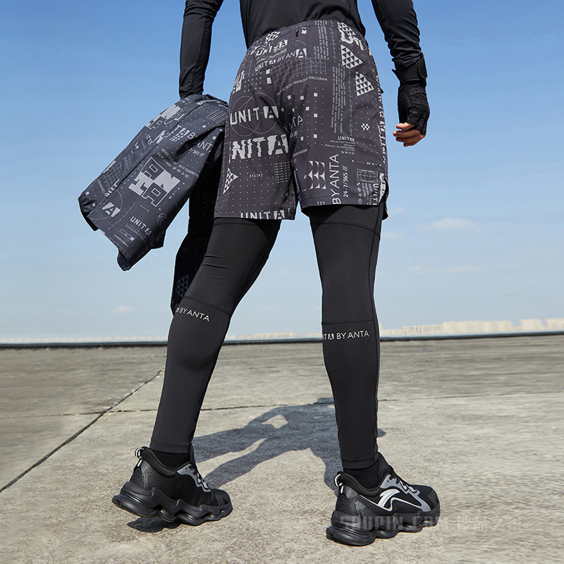 安踏综训系列UNIT A男子裤装两件套