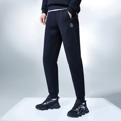 安踏综训系列男针织运动长裤