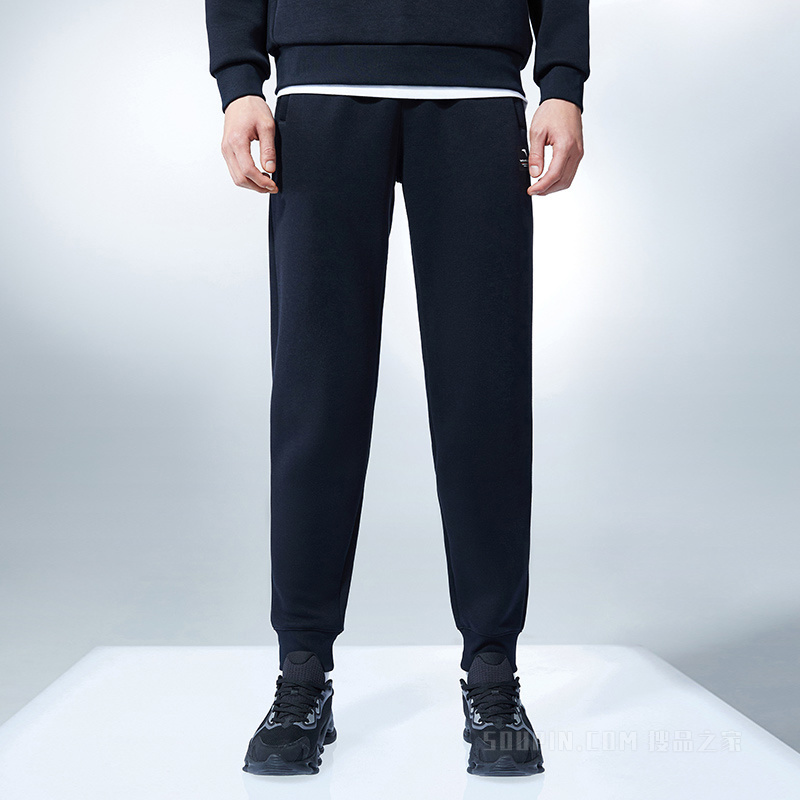 安踏综训系列男针织运动长裤