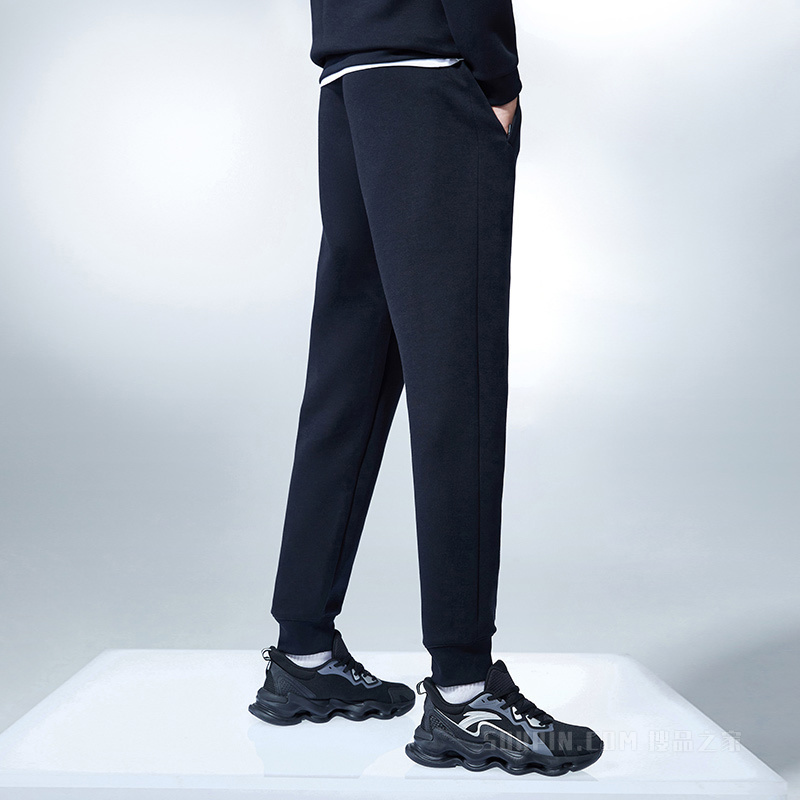 安踏综训系列男针织运动长裤