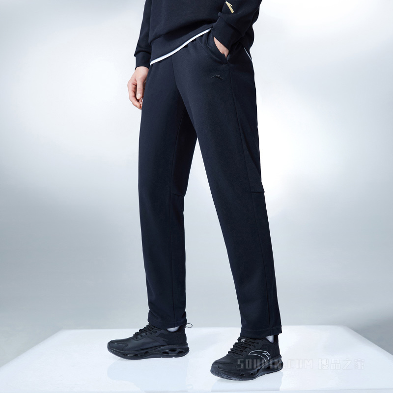 安踏综训系列男针织运动长裤