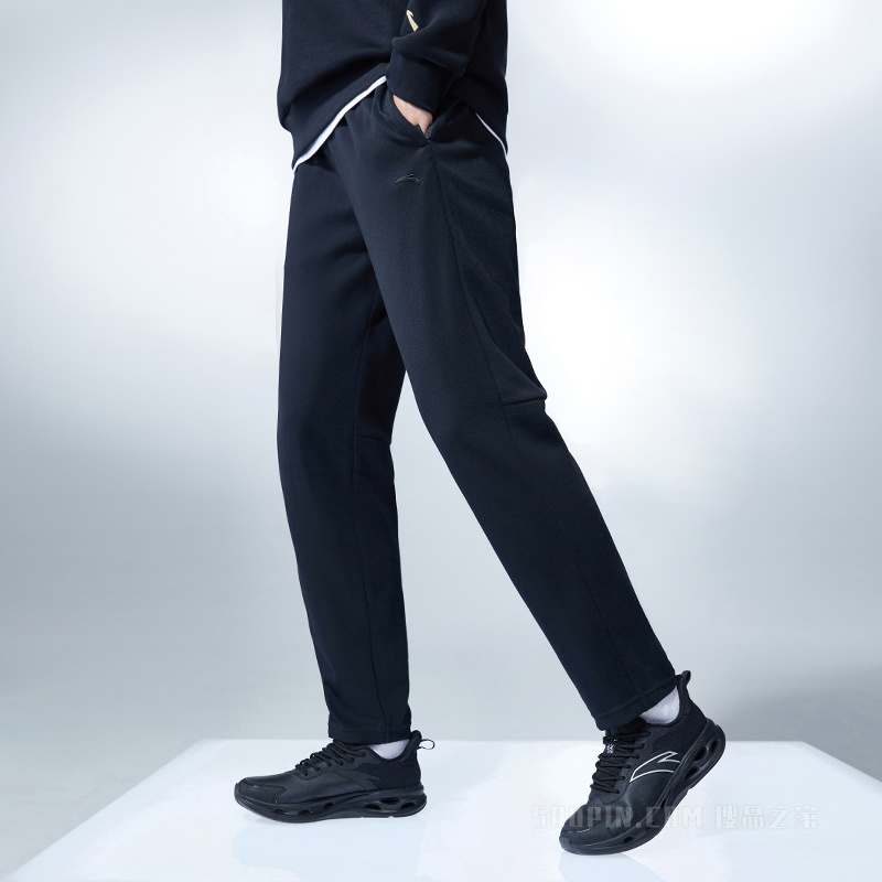 安踏综训系列男针织运动长裤