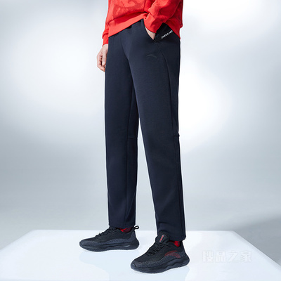 安踏中国冰雪系列男针织运动长裤