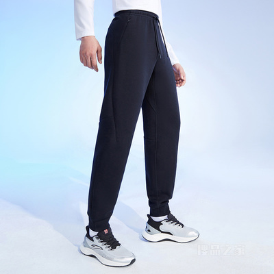 安踏荣耀系列男子出行针织运动长裤