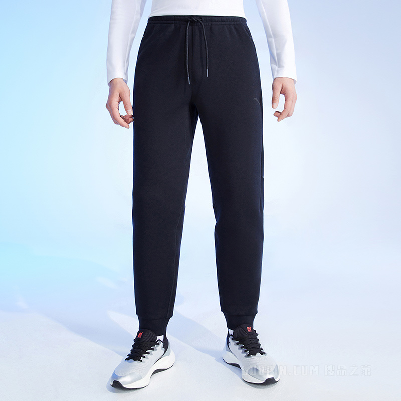 安踏荣耀系列男子出行针织运动长裤