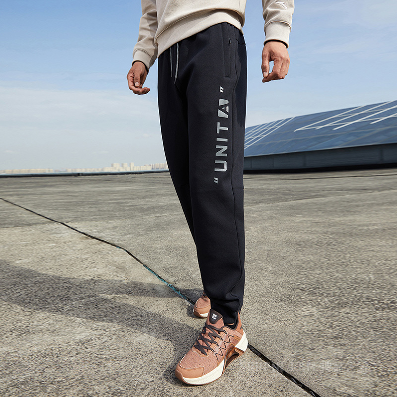 安踏综训系列UNIT A男针织运动长裤