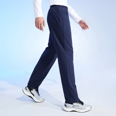 安踏荣耀系列男子训练针织运动长裤