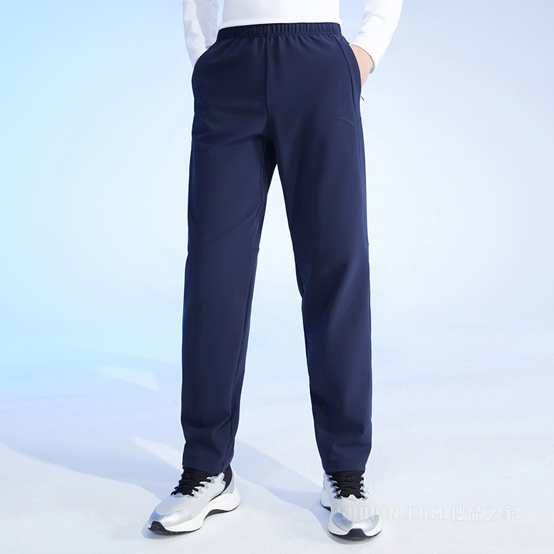 安踏荣耀系列男子训练针织运动长裤