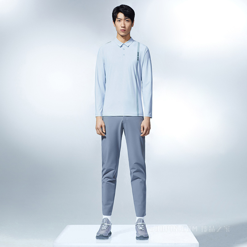 安踏精英训练系列男长袖针织衫