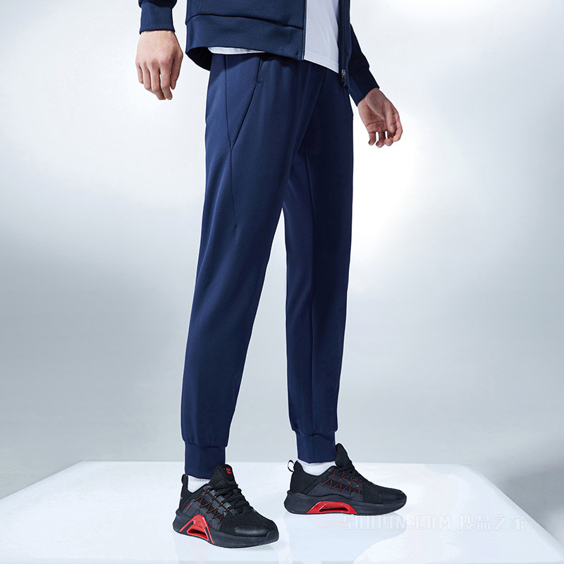 安踏精英训练系列男针织运动长裤