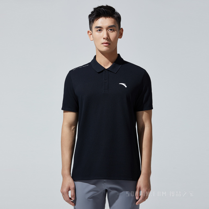 安踏综训系列男子短袖POLO衫