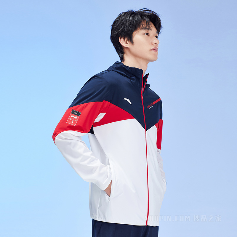 安踏综训系列ANTA CHN男梭织薄外套防晒服