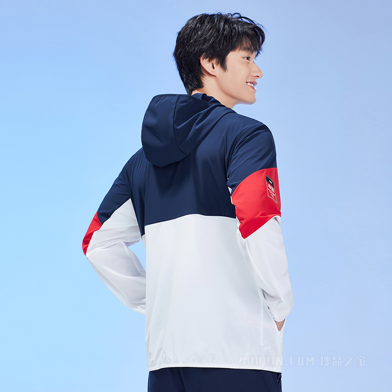安踏综训系列ANTA CHN男梭织薄外套防晒服