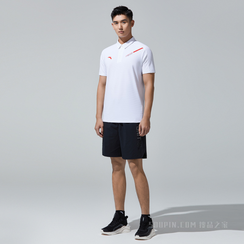安踏综训系列ANTA CHN冰肤科技男子短袖POLO衫