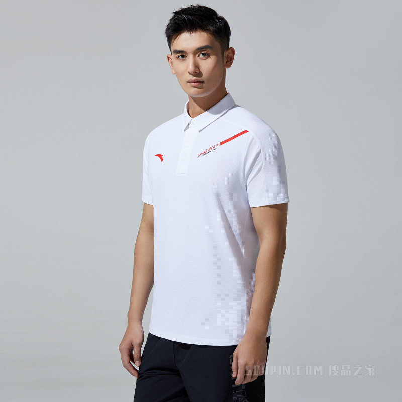 安踏综训系列ANTA CHN冰肤科技男子短袖POLO衫