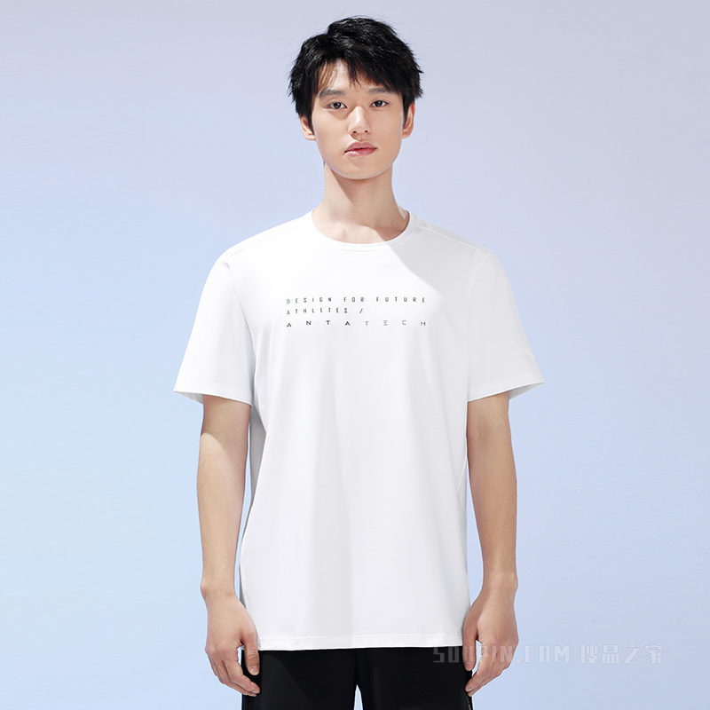 安踏综训系列元能开练男针织短袖T恤衫