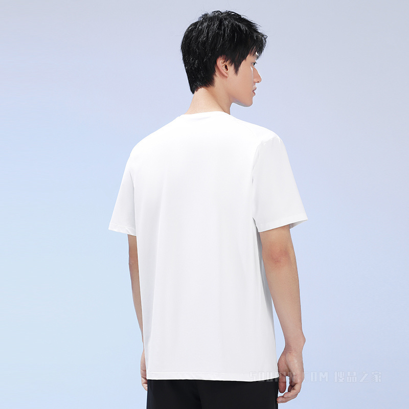 安踏综训系列元能开练男针织短袖T恤衫