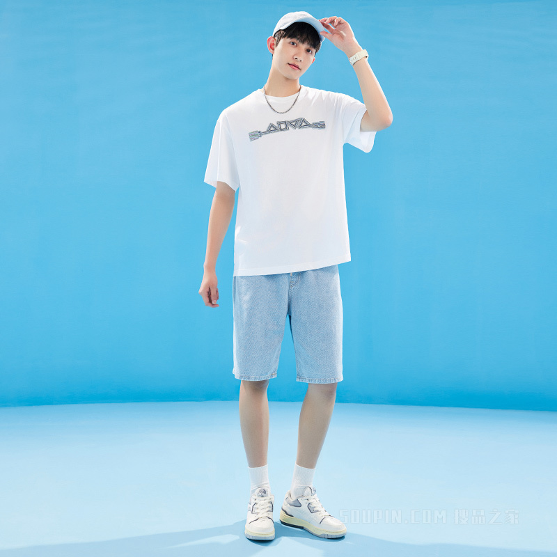 【王一博同款】安踏滑板系列My playground冰肤科技男短袖针织T恤衫