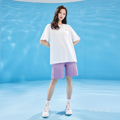 安踏滑板系列My playground冰肤科技男女同款短袖针织T恤衫