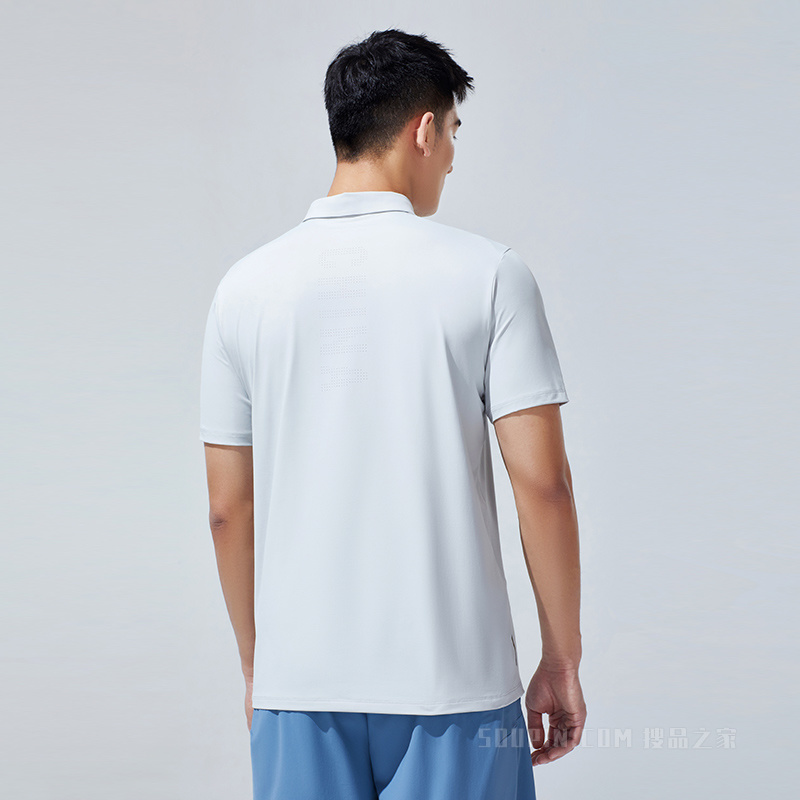安踏精英训练系列男短袖POLO衫