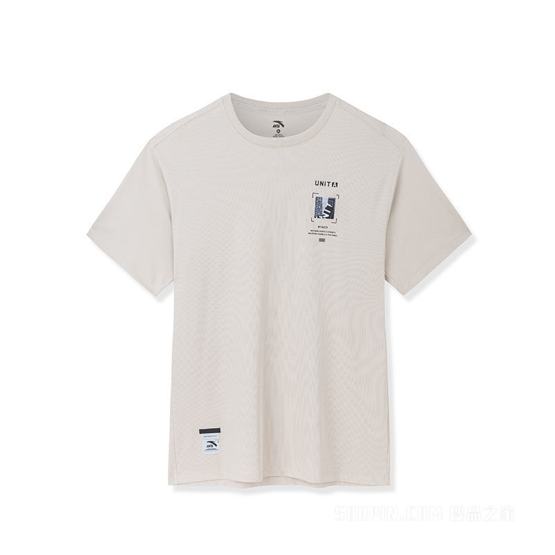 安踏综训系列UNIT A男短袖针织T恤衫