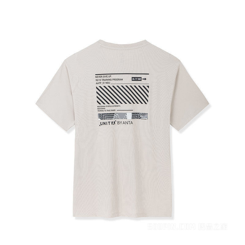安踏综训系列UNIT A男短袖针织T恤衫