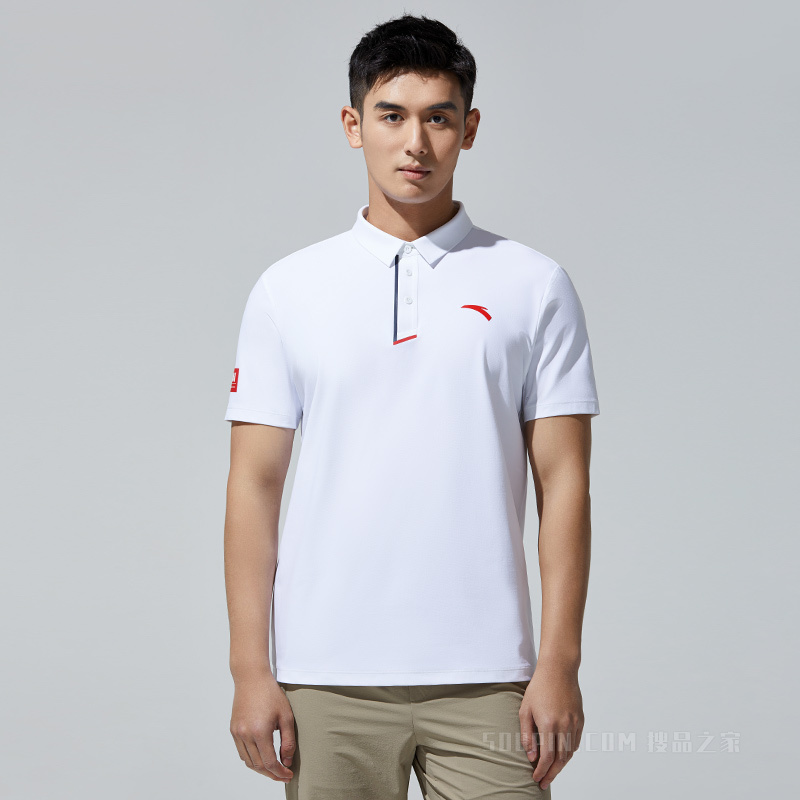 安踏综训系列ANTA CHN冰肤科技男子短袖POLO衫
