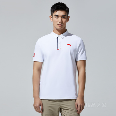 安踏综训系列ANTA CHN冰肤科技男子短袖POLO衫