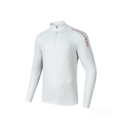 安踏中国冰雪系列男长袖针织衫