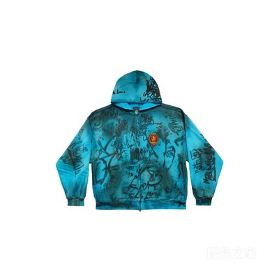 SKATER HOODIE中号版型拉链连帽卫衣