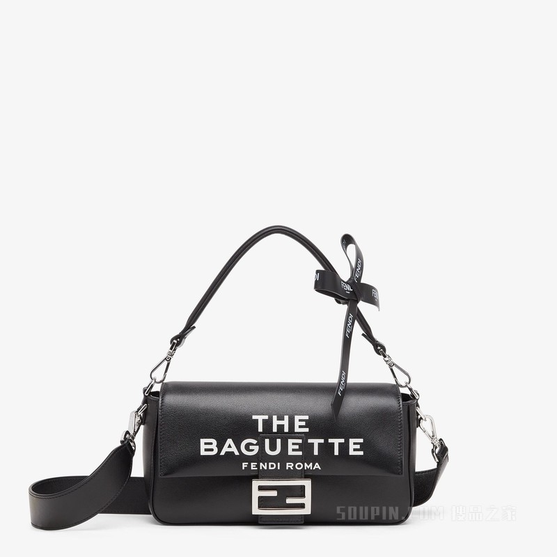 Baguette手袋 黑色皮革FENDI by Marc Jacobs手袋