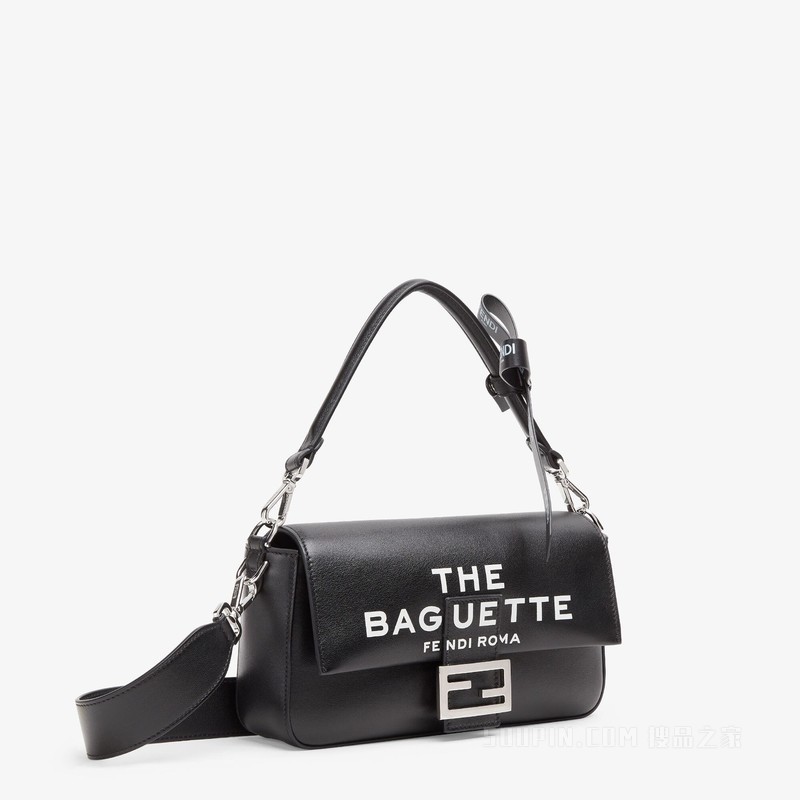 Baguette手袋 黑色皮革FENDI by Marc Jacobs手袋